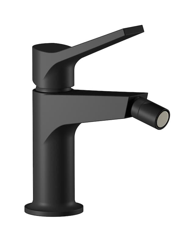 IB Rubinetterie Twitter – Μπαταρία Μπιντέ – Matt Black (TW220NP)