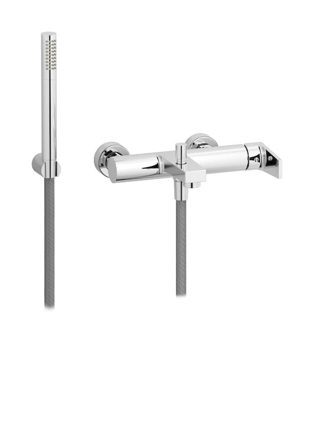 IB Rubinetterie Twitter – Μπαταρία Μπανιέρας Τοίχου – Chrome (TW250CC)