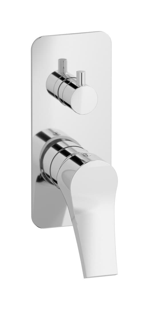IB Rubinetterie Twitter – Μπαταρία Νιπτήρα Τοίχου – Chrome (TW312CC)