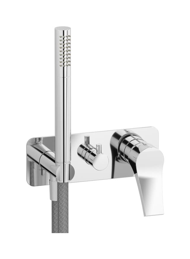 IB Rubinetterie Twitter – Μπαταρία Νιπτήρα Τοίχου – Chrome (TW314CC)