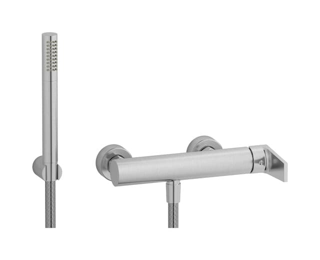 IB Rubinetterie Twitter – Μπαταρία Λουτρού – Brushed Nickel (TW350SS)