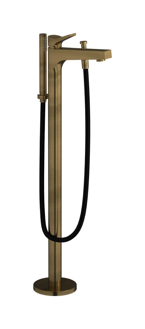 IB Rubinetterie Twitter – Μπαταρία Μπανιέρας Δαπέδου – Modern Bronze (TW399MB)