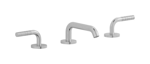 IB Rubinetterie Vinile – Μπαταρία Νιπτήρα – Brushed Nickel (VN392SS)