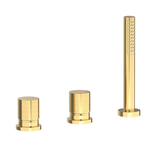IB Rubinetterie Vinile – Μπαταρία Μπανιέρας – Brushed Gold (VN397OS)