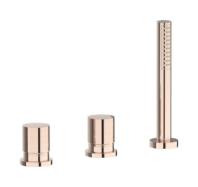 IB Rubinetterie Vinile – Μπαταρία Μπανιέρας – Rose Gold (VN397RS)