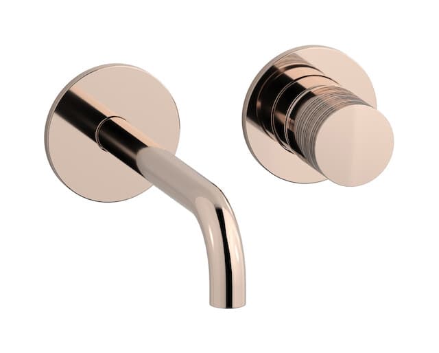 IB Rubinetterie Vinile – Μπαταρία Νιπτήρα Τοίχου – Rose Gold (VN406RS)