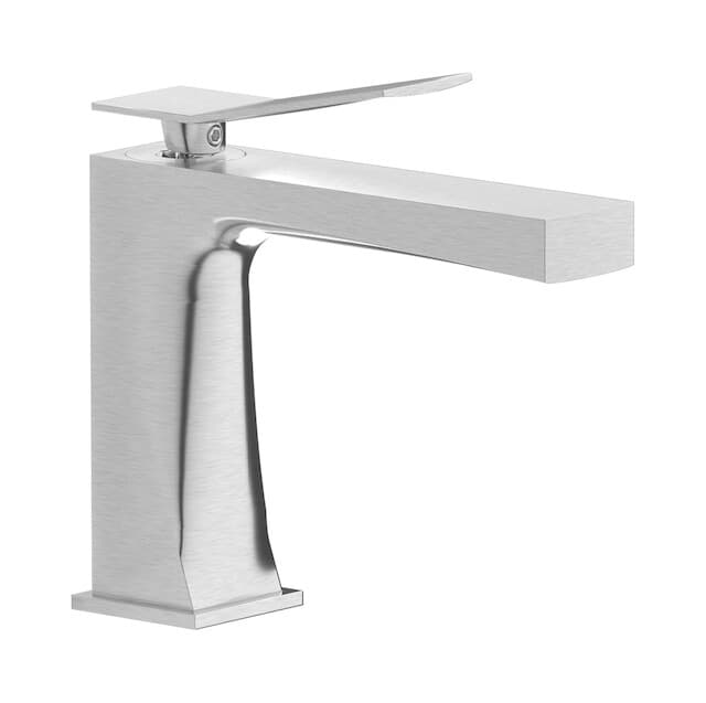 IB Rubinetterie Wave – Μπαταρία Νιπτήρα – Brushed Nickel (WA200SS)