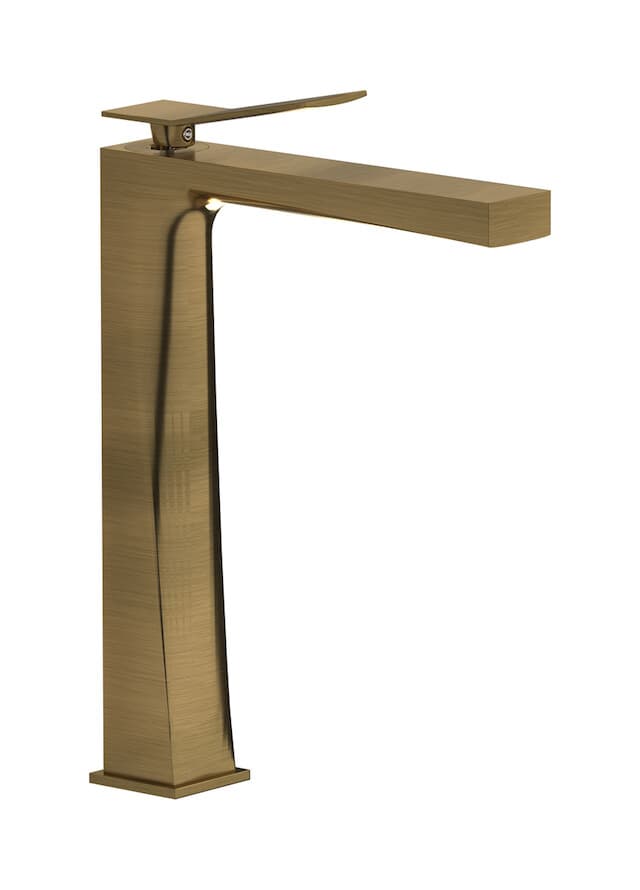 IB Rubinetterie Wave – Μπαταρία Νιπτήρα Ψηλή – Modern Bronze (WA202MB)