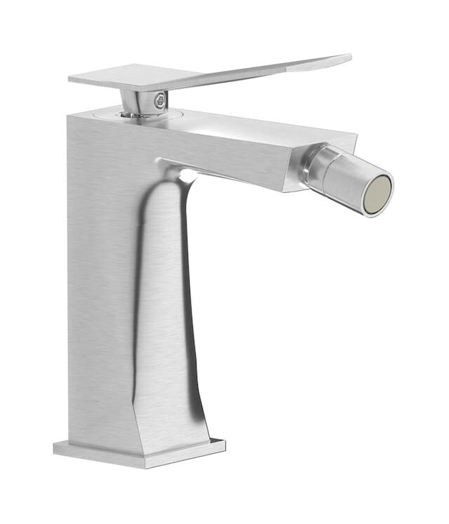 IB Rubinetterie Wave – Μπαταρία Μπιντέ – Brushed Nickel (WA220SS)
