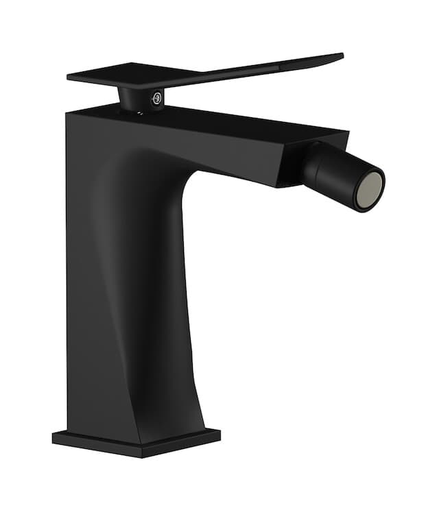 IB Rubinetterie Wave – Μπαταρία Μπιντέ – Matt Black (WA220NP)