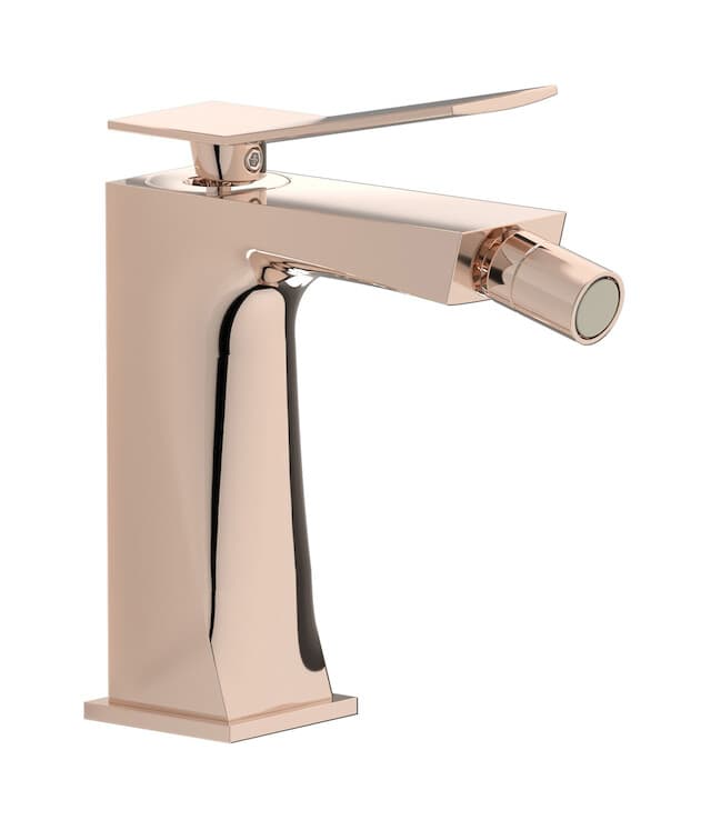 IB Rubinetterie Wave – Μπαταρία Μπιντέ – Rose Gold (WA220RS)