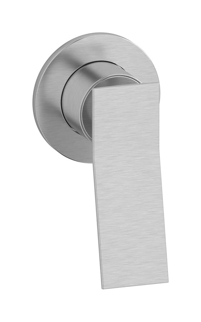 IB Rubinetterie Wave – Εξωτερικά Μέρη Εντοιχισμού Νιπτήρος – Brushed Nickel (WA305SS)