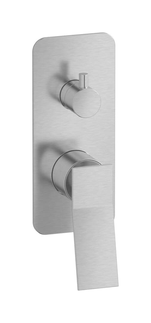 IB Rubinetterie Wave – Μπαταρία Νιπτήρα Τοίχου – Brushed Nickel (WA310SS)
