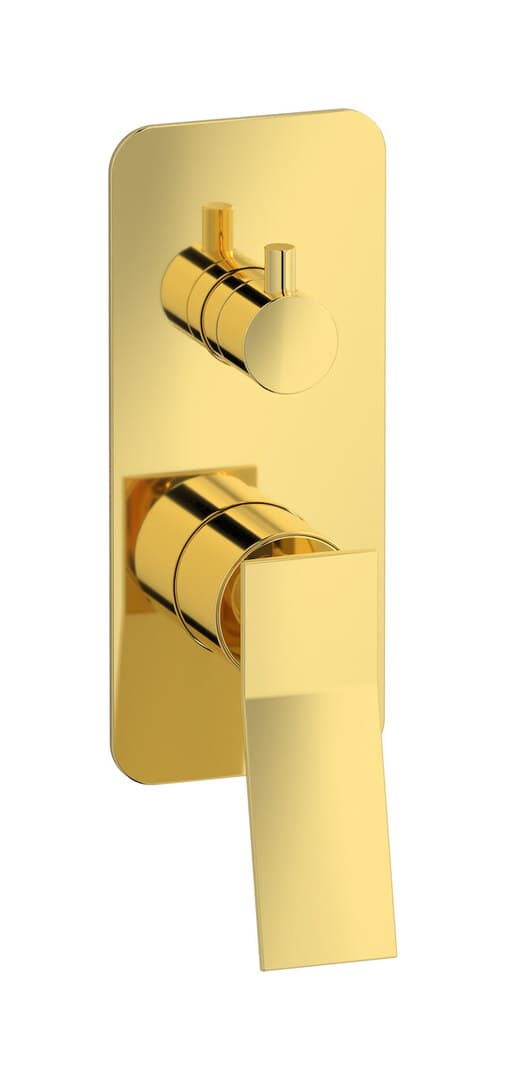 IB Rubinetterie Wave – Μπαταρία Νιπτήρα Τοίχου – Gold (WA310OO)