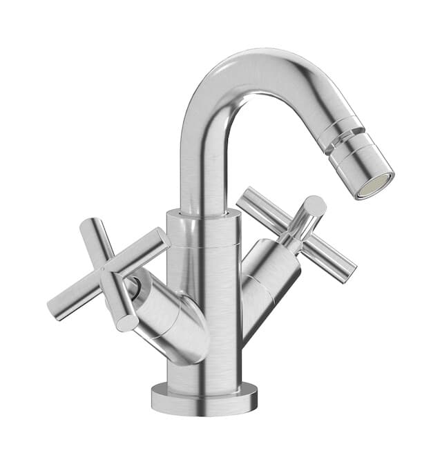 IB Rubinetterie Wow – Μπαταρία Μπιντέ – Brushed Nickel (WO225SS)