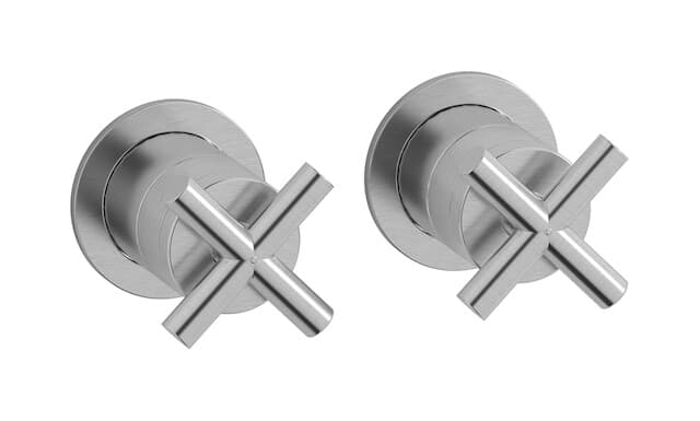 IB Rubinetterie Wow – Μπαταρία Νιπτήρα Τοίχου – Brushed Nickel (WO400SS)
