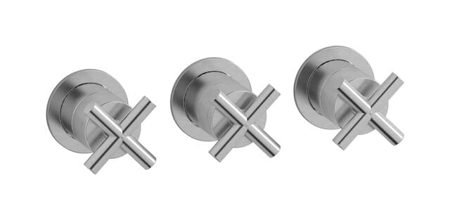 IB Rubinetterie Wow – Μπαταρία Νιπτήρα Τοίχου – Brushed Nickel (WO410SS)