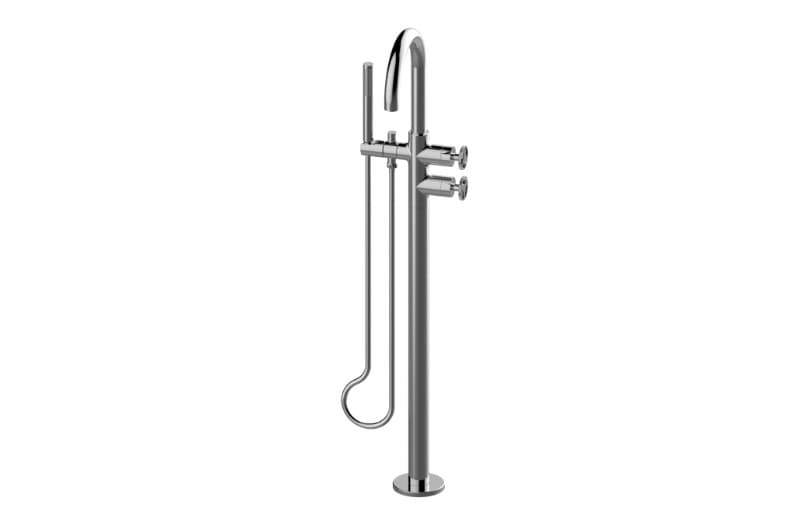 Graff Harley – Μπαταρία Λουτρού Δαπέδου – High-flow Floor-mounted Bathtub (E-11457-C19B-T)