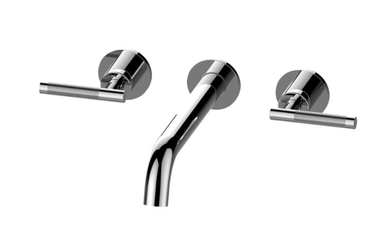 Graff Harley – Μπαταρία Λουτρού Τοίχου – Three Hole Wall-mounted Tub Filler With 9-3/16" Spout (E-11479-LM57B-T)