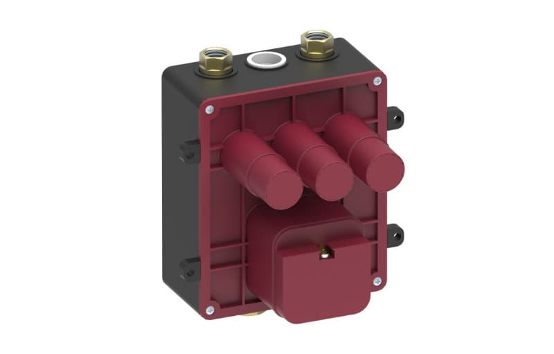 Graff RIVA – Σώμα Εντοιχισμού Ντους – Thermostatic 2-button Round Rough Valve (E-18002D)