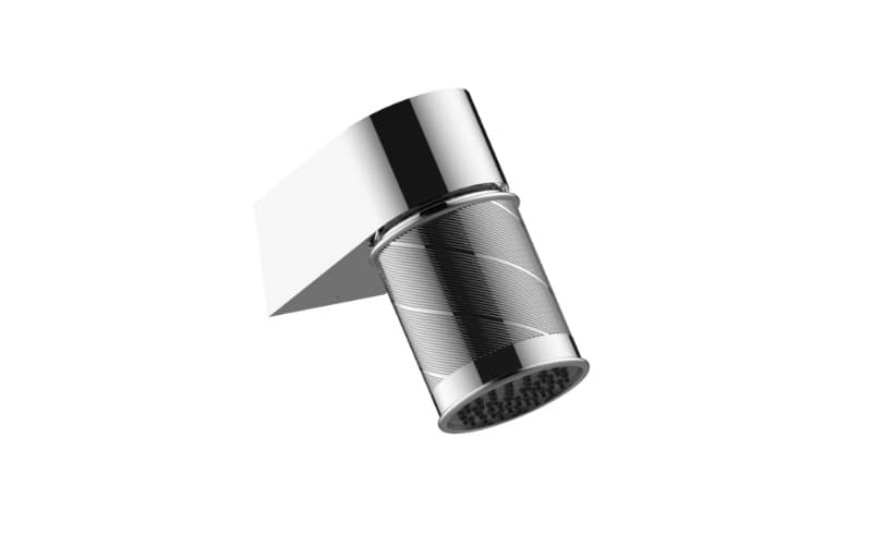 Graff RIVA – Κεφαλή Ντους – Traditional Wall-mount Oblique Knurl (E-18201WTAQ)
