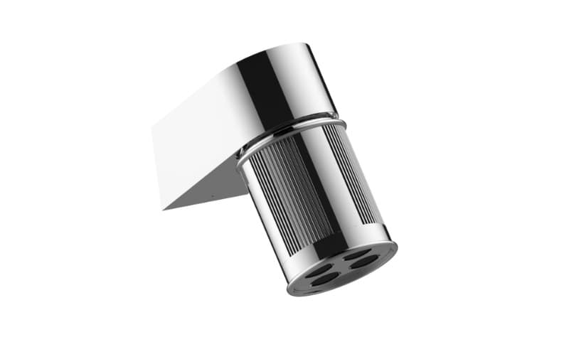 Graff RIVA – Κεφαλή Ντους – Traditional Wall-mount Fluted Knurl 4-spray (E-18201WTBF)