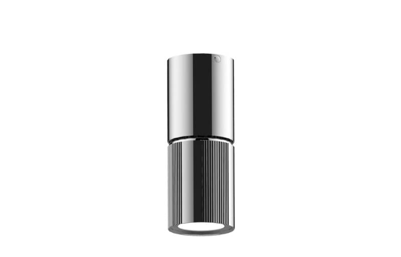 Graff RIVA – Κεφαλή Ντους – Scala Contemporary Ceiling-mount Fluted Knurl LED With Wireless Remote (E-18208CCHF)