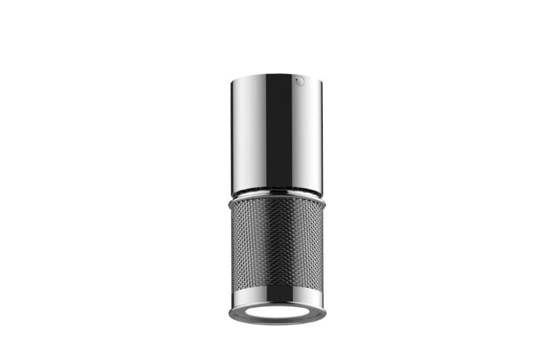 Graff RIVA – Κεφαλή Ντους – Scala Traditional Ceiling-mount Diamond Knurl LED With Wall-mount Butt (E-18208CTDD)