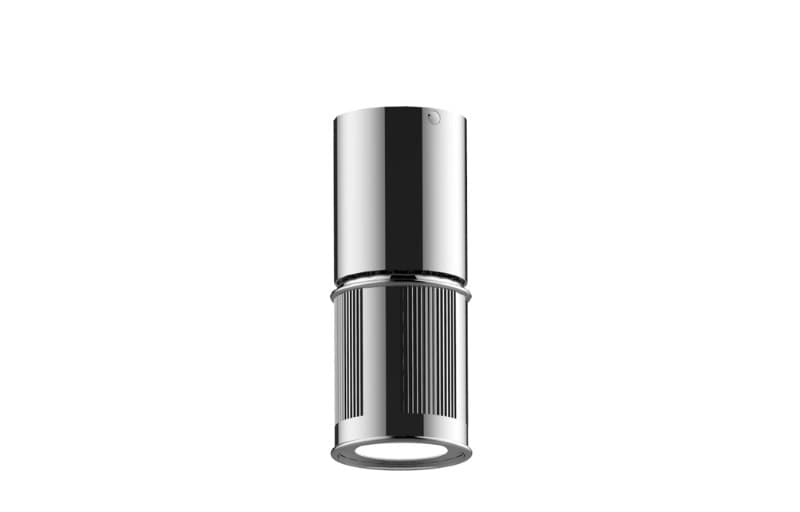 Graff RIVA – Κεφαλή Ντους – Scala Traditional Ceiling-mount Fluted Knurl LED With Wall-mount Butto (E-18208CTDF)