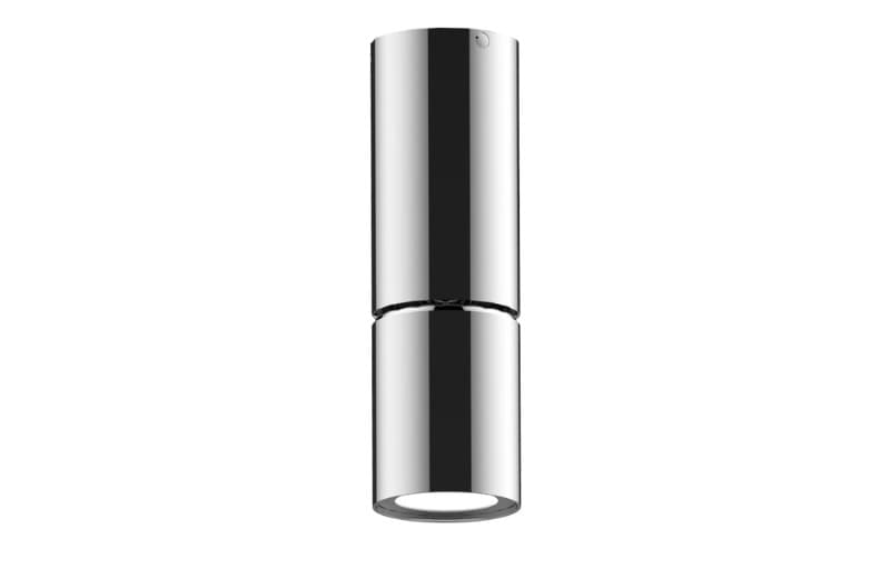 Graff RIVA – Κεφαλή Ντους – Scala Contemporary Ceiling-mount LED With Wall-mount Button 25,6cm (E-18210CCDP)
