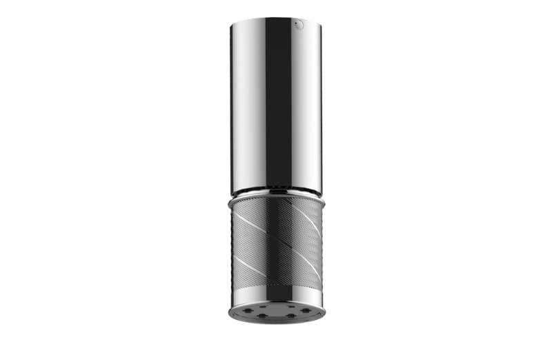 Graff RIVA – Κεφαλή Ντους – Scala Traditional Ceiling-mount Oblique Knurl 6-jet 25,6cm (E-18210CTCQ)