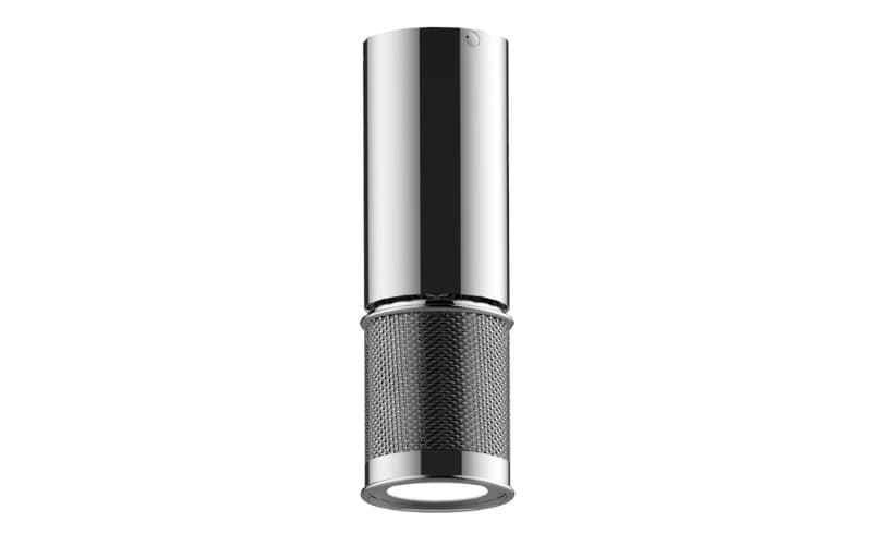 Graff RIVA – Κεφαλή Ντους – Scala Traditional Ceiling-mount Diamond Knurl LED With Wall-mount Butt (E-18210CTDD)