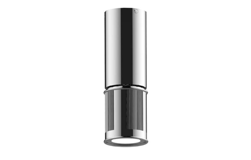 Graff RIVA – Κεφαλή Ντους – Scala Traditional Ceiling-mount Fluted Knurl LED With Wall-mount Butto (E-18210CTDF)