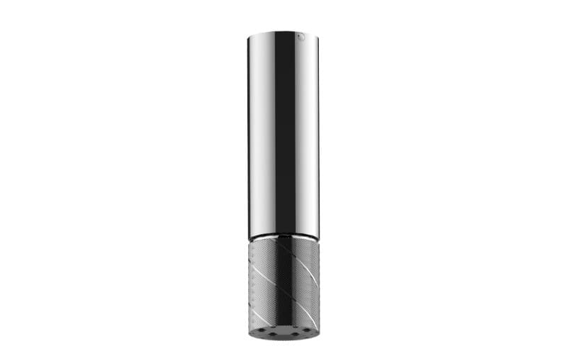Graff RIVA – Κεφαλή Ντους – Scala Ceiling-Mount Contemporary Oblique Knurl 6-jet 33,5cm (E-18213CCCQ)