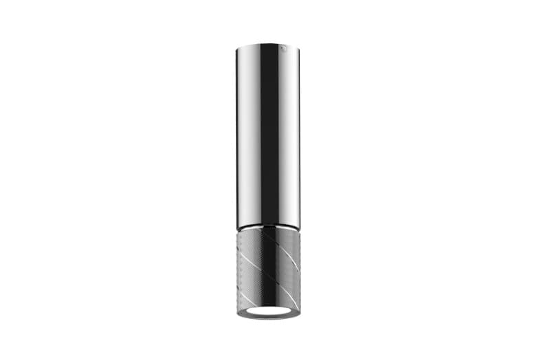 Graff RIVA – Κεφαλή Ντους – Scala Contemporary Ceiling-mount Oblique Knurl LED With Wireless Remot (E-18213CCHQ)