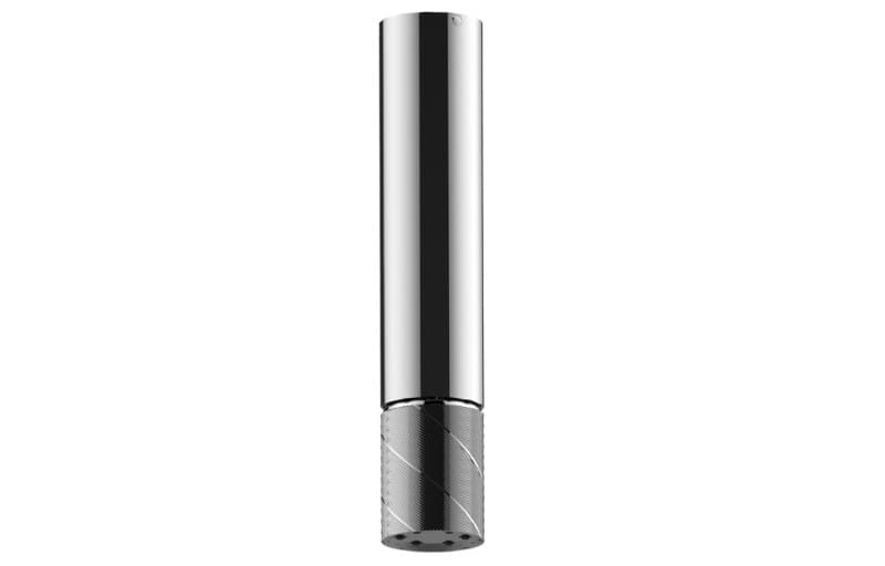 Graff RIVA – Κεφαλή Ντους – Scala Ceiling-Mount Contemporary Oblique Knurl 6-jet 41,1cm (E-18216CCCQ)