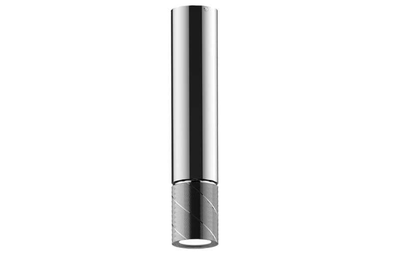 Graff RIVA – Κεφαλή Ντους – Scala Contemporary Ceiling-mount Oblique Knurl LED With Wireless Remot (E-18216CCHQ)