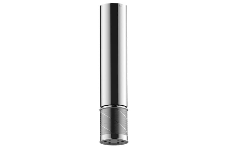Graff RIVA – Κεφαλή Ντους – Scala Traditional Ceiling-mount Oblique Knurl 6-jet 41,1cm (E-18216CTCQ)