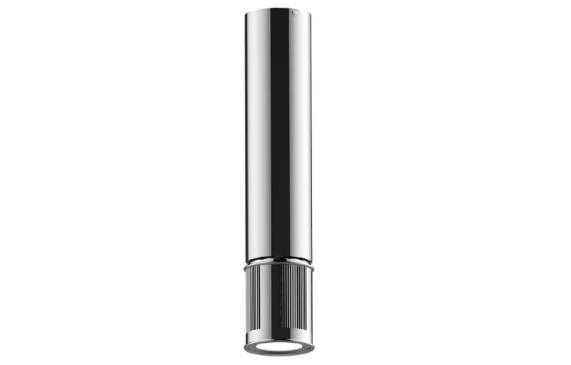 Graff RIVA – Κεφαλή Ντους – Scala Traditional Ceiling-mount Fluted Knurl LED With Wall-mount Butto (E-18216CTDF)