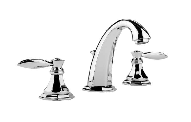 Graff Topaz – Μπαταρία Νιπτήρα – Three-hole With Manual Pop-up Waste (E-1900-LM14)