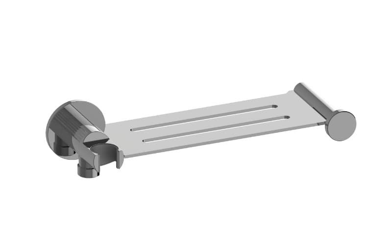 Graff RIVA – Βραχίονας Ντους – Contemporary Integrated Wall Supply Elbow, Bracket, Shelf, And Hook Fl (E-19401CF)