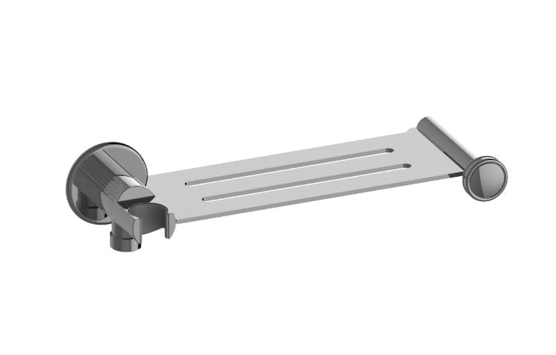 Graff RIVA – Βραχίονας Ντους – Traditional Integrated Wall Supply Elbow, Bracket, Shelf, And Hook Flu (E-19401TF)