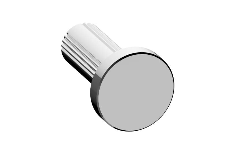 Graff RIVA – Κρεμάστρα – Contemporary Towel Hook Fluted Knurled (E-19404CF)