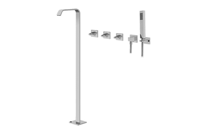 Graff Targa – Μπαταρία Λουτρού Δαπέδου – FLT-Floor-mounted Bathtub (Rough & ) (E-3653-C14U)