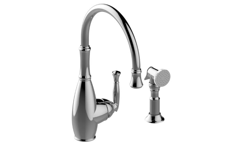 Graff Duxbury – Μπαταρία Κουζίνας – Kitchen With Side Spray (E-4806)
