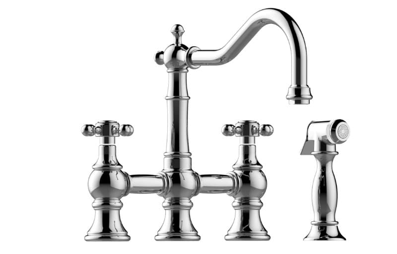 Graff Adley – Μπαταρία Κουζίνας – Kitchen With Side Spray (E-4845-C2)