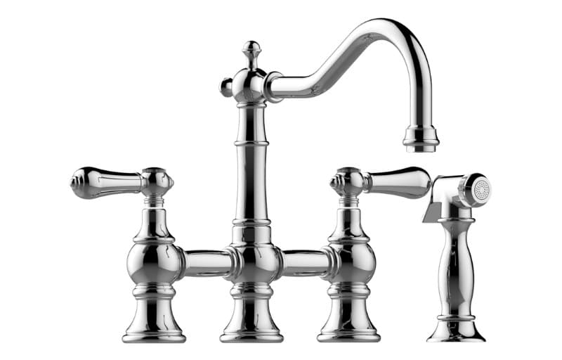 Graff Adley – Μπαταρία Κουζίνας – Kitchen With Side Spray (E-4845-LM34)