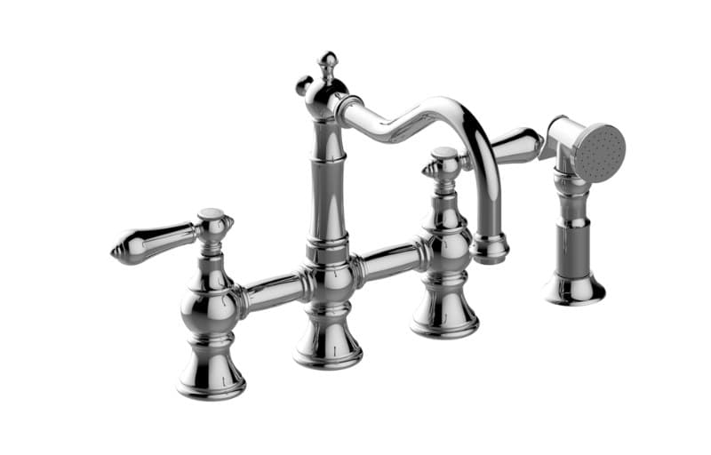 Graff Adley – Μπαταρία Κουζίνας – Kitchen With Side Spray (E-4846-LM34)