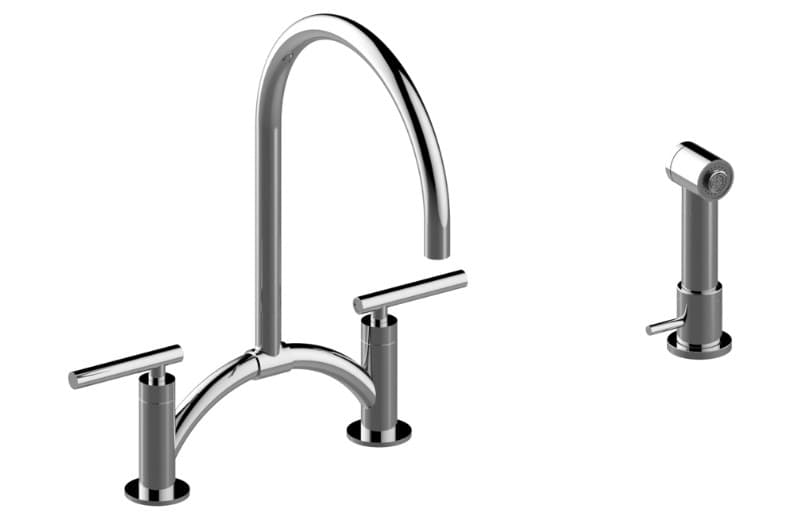 Graff Sospiro – Μπαταρία Κουζίνας – 2 Hole Kitchen With Side Spray (E-4895-LM49)