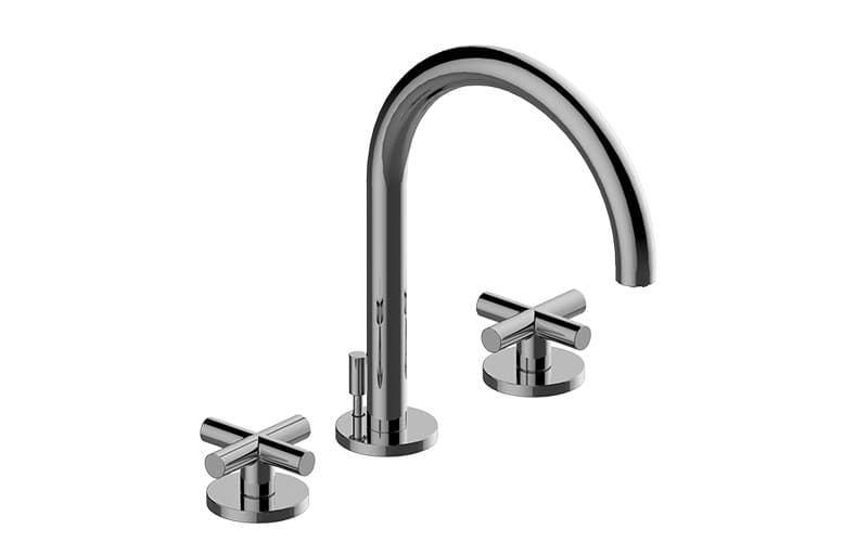 Graff M.E. – Μπαταρία Νιπτήρα – Three-hole With Manual Pop-up Waste (E-6111-C17B)